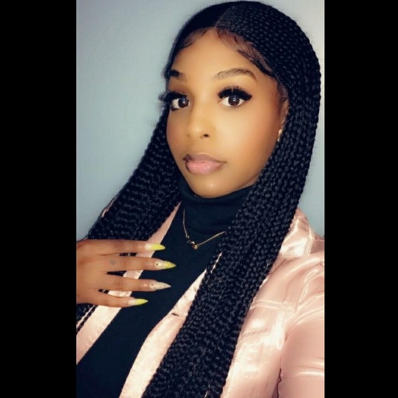 Women braided wig main image 4